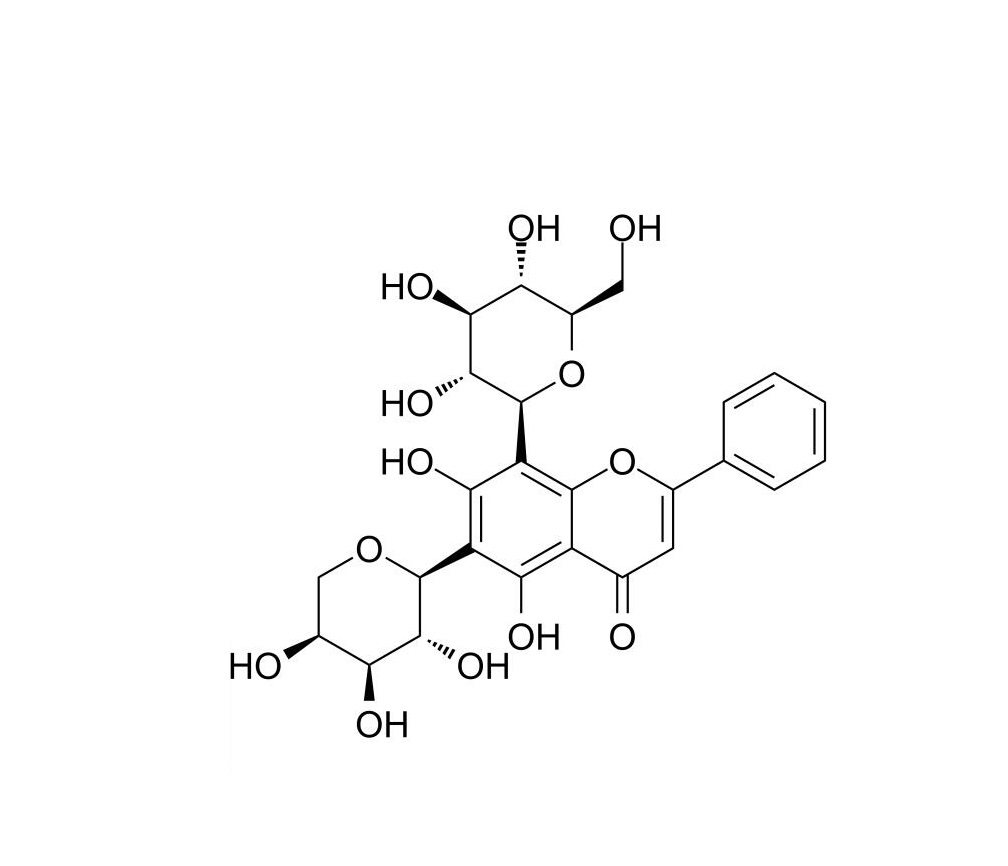 白楊素-6-C-阿拉伯糖-8-C-葡萄糖苷|185145-33-9
